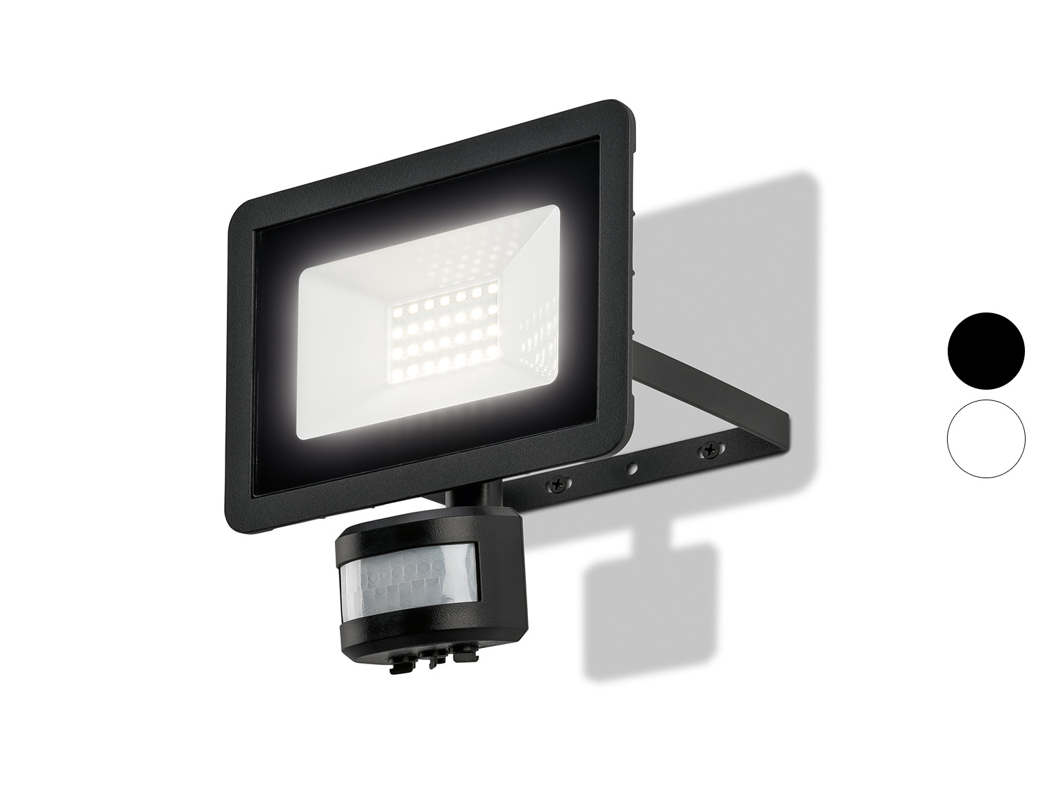 LIVARNO® Reflektor zewnętrzny LED, 24 W, z czujnikiem ruchu