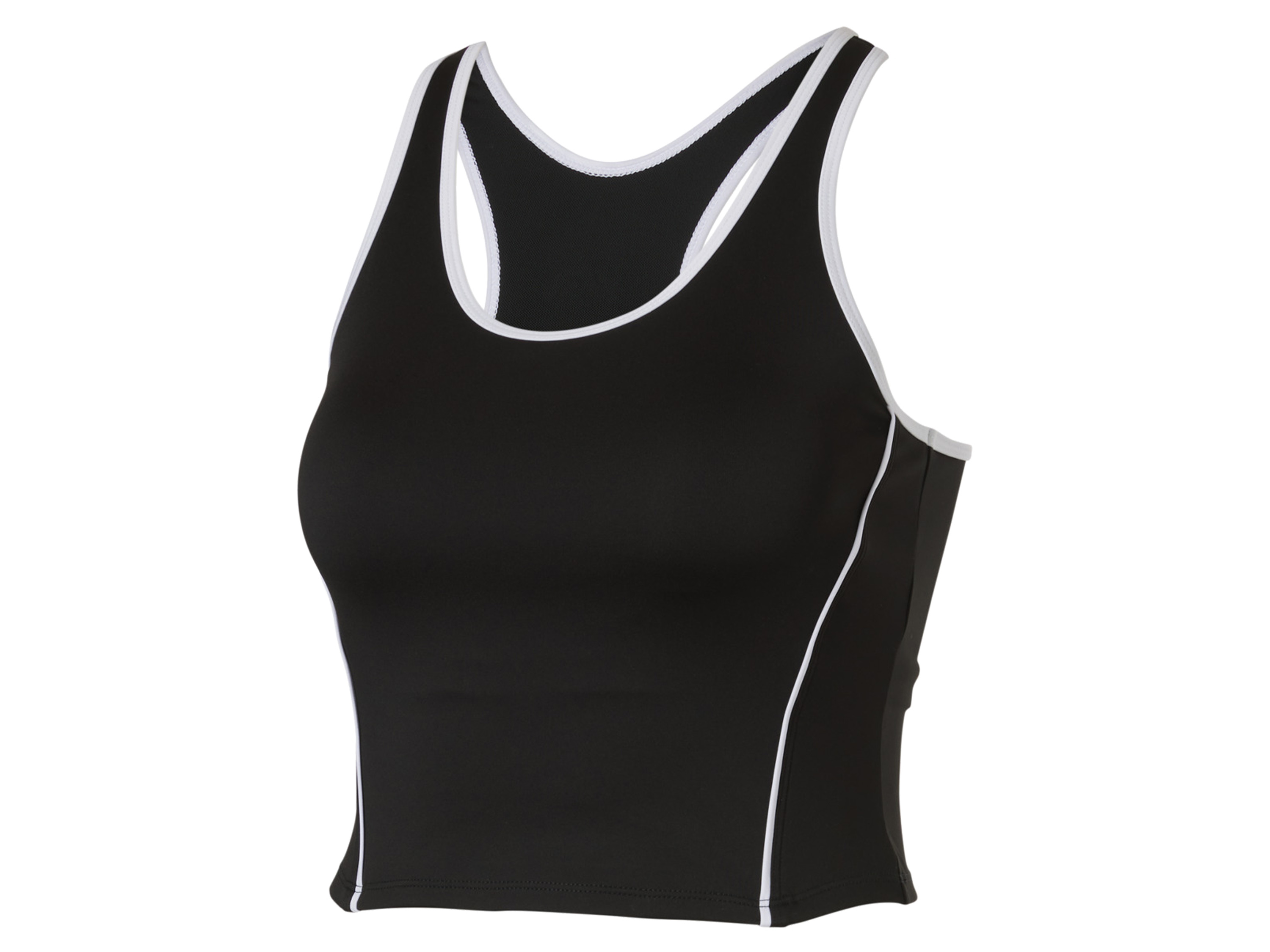 CRIVIT Top funkcyjny damski (Czarny, M (40/42))