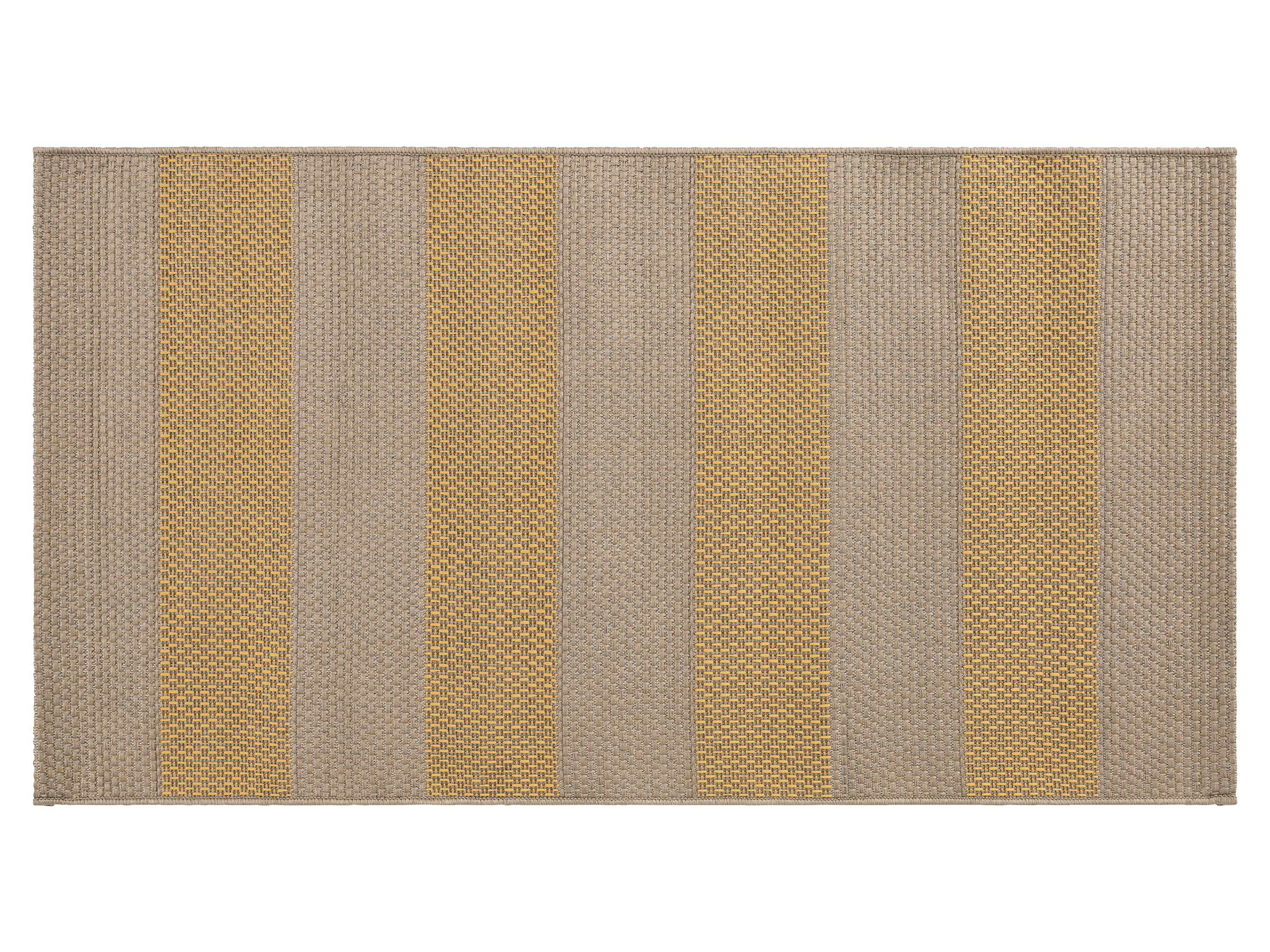 LIVARNO HOME Dywan zewnętrzny, 80 x 150 cm (Beżowy/ żółty)