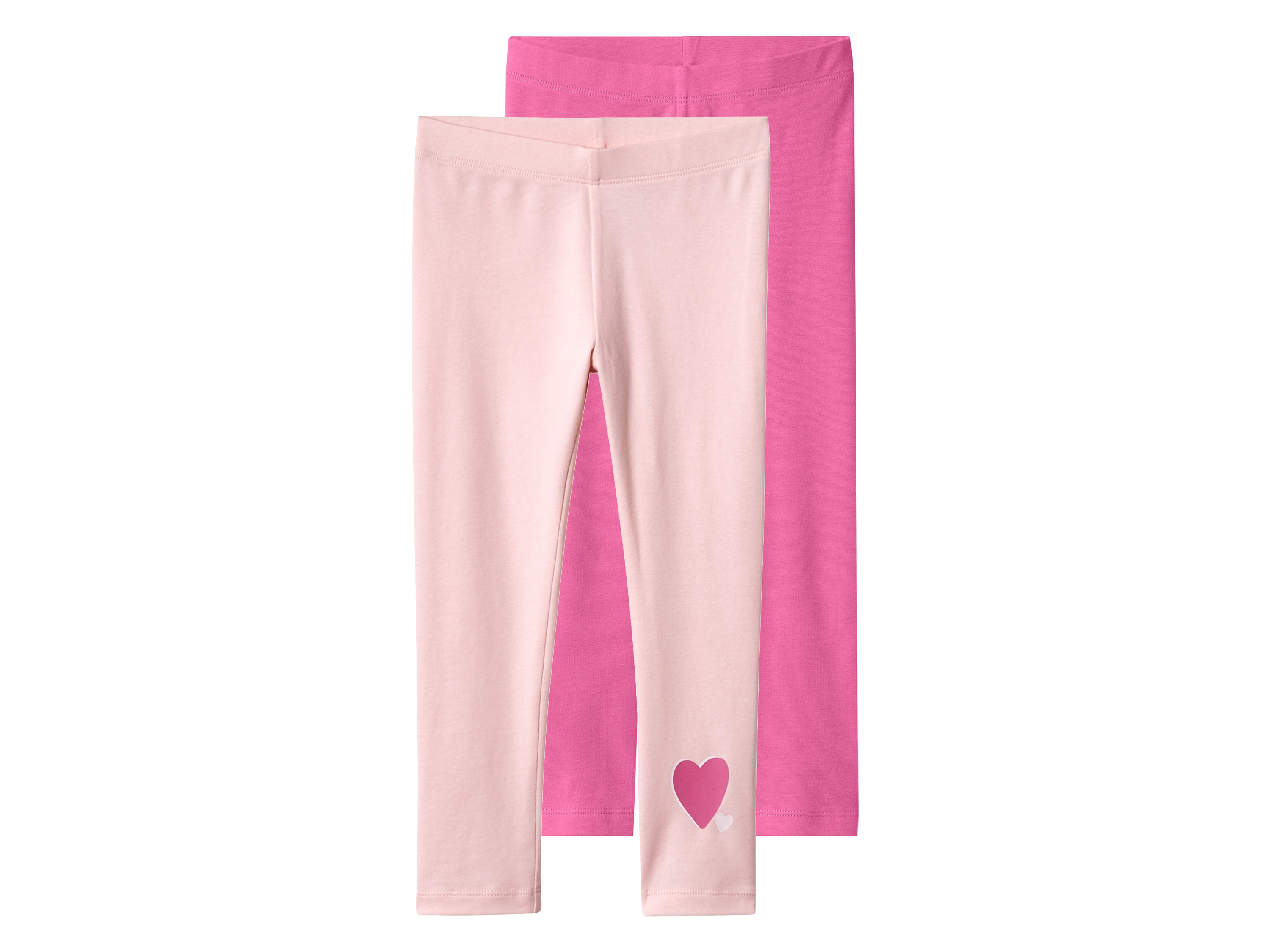 LUPILU® Legginsy dziecięce z bawełną, 2 pary 