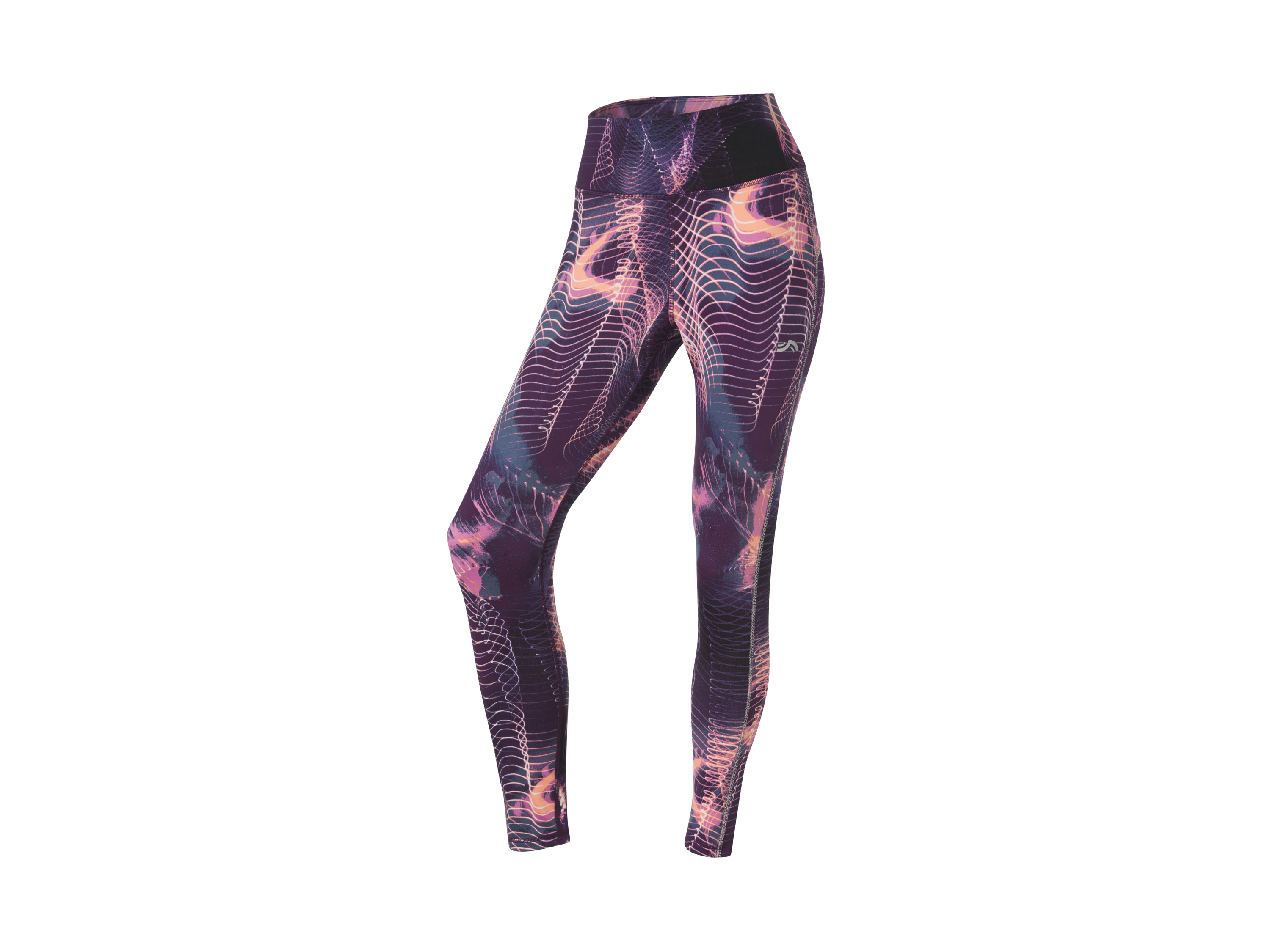 CRIVIT Legginsy termiczne damskie funkcyjne (Wzorzysty, XS (32/34))