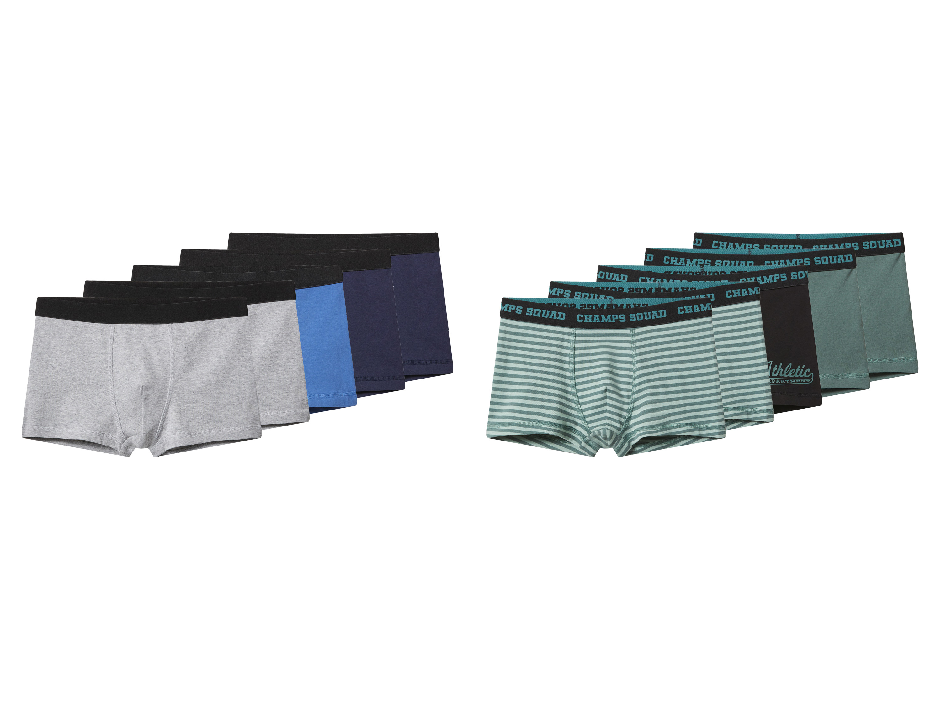 ESMARA® Bokserki chłopięce z bawełną, 5 pary