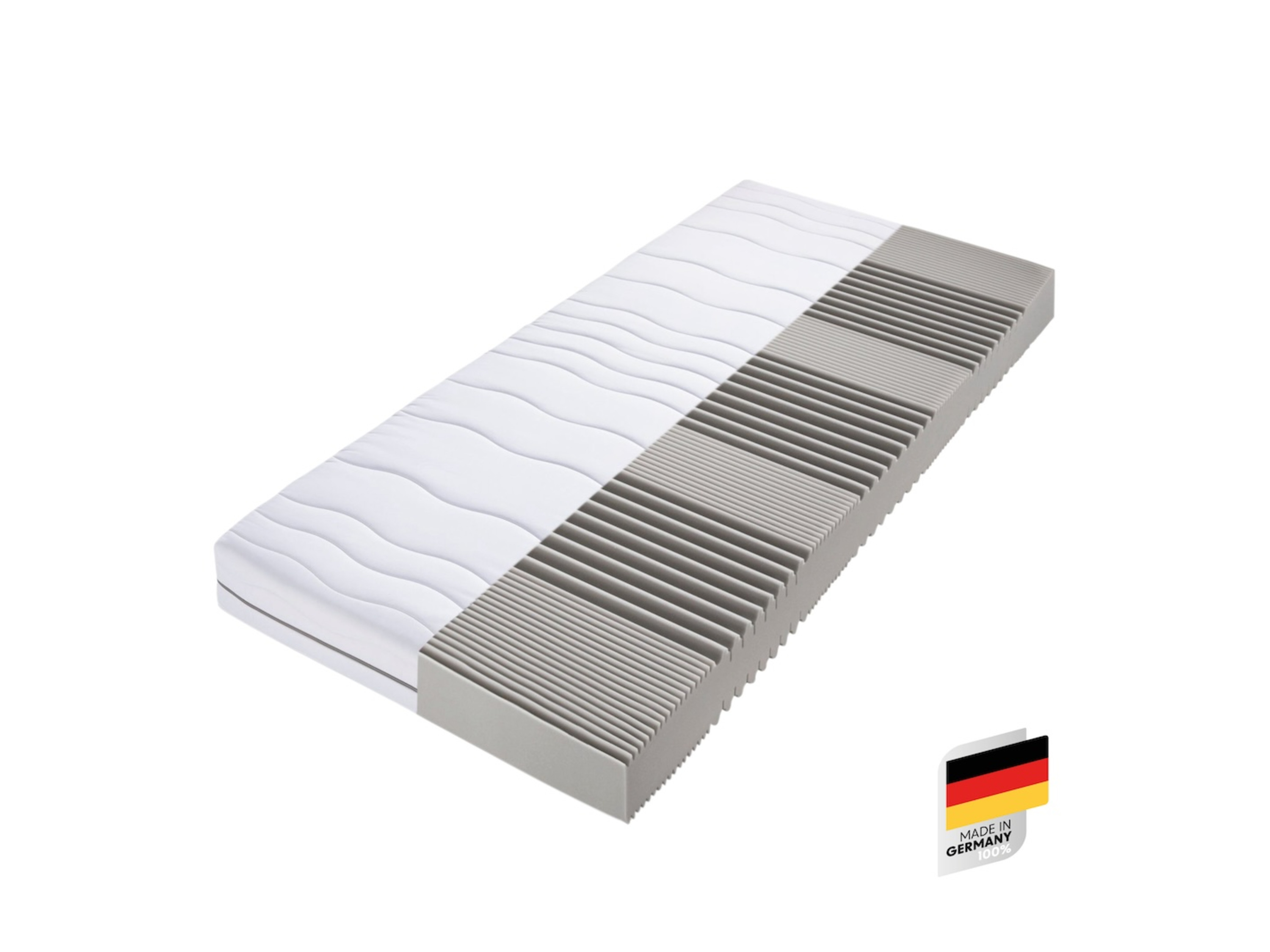 BECO 7-strefowy materac z pianki komfortowej »DreamFlex«. (H2, 90 x 200 cm)