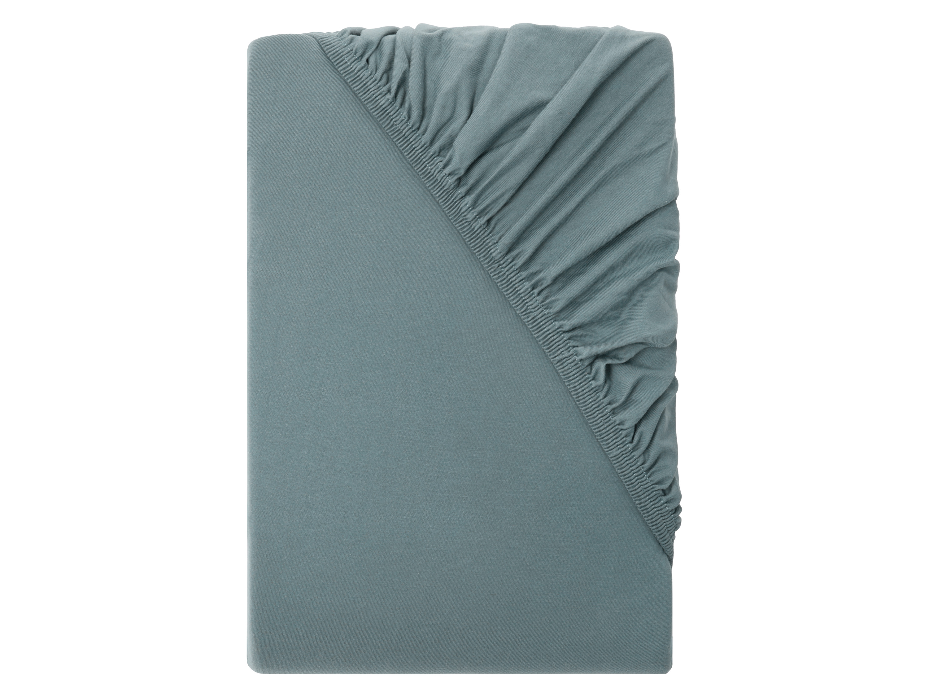 LIVARNO® Prześcieradło z gumką dżersejowe Boxspring, 180-200 x 200 cm (Ciemnozielony)