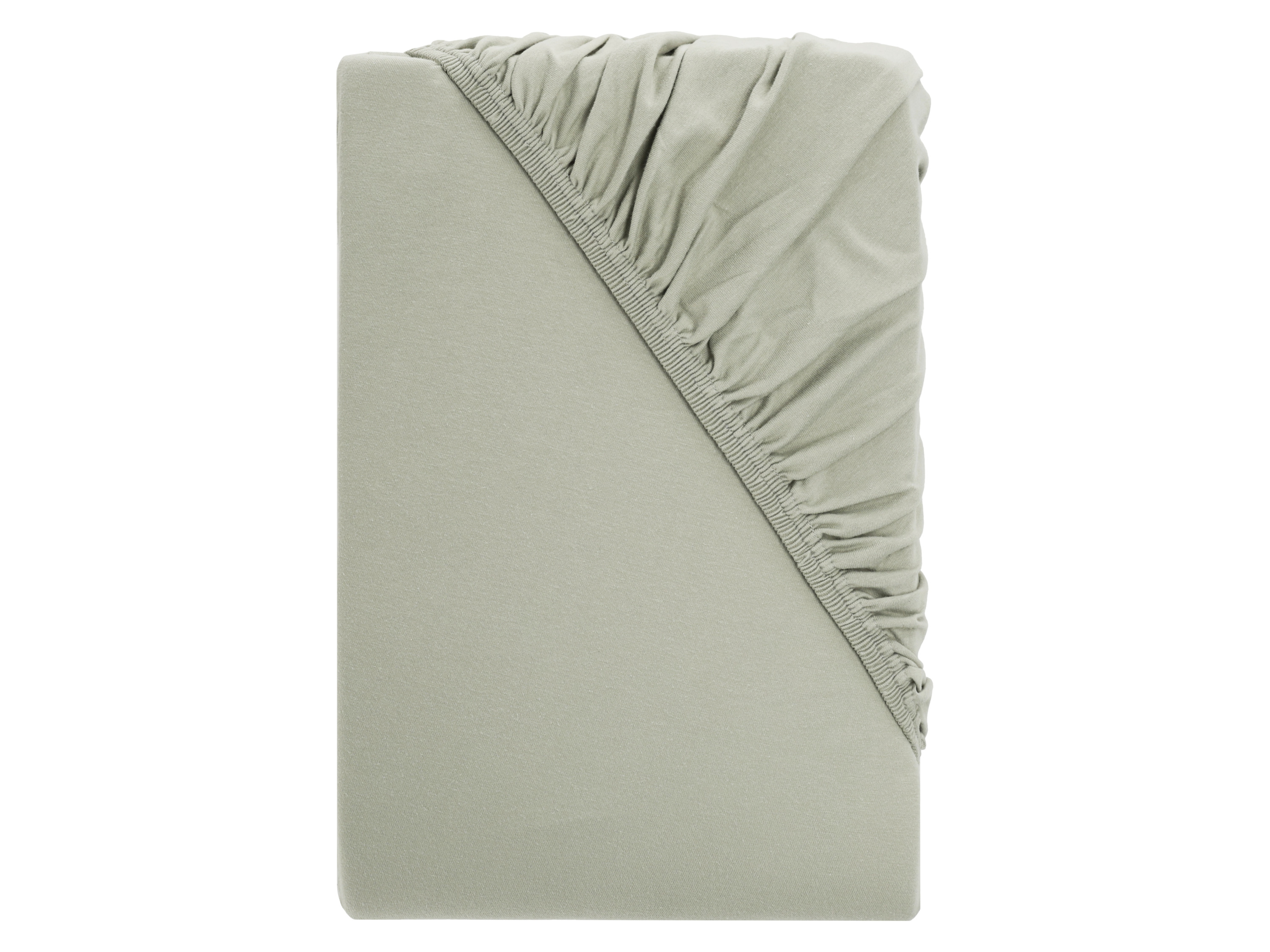 LIVARNO® Prześcieradło z gumką dżersejowe Boxspring, 180-200 x 200 cm (Zielona)