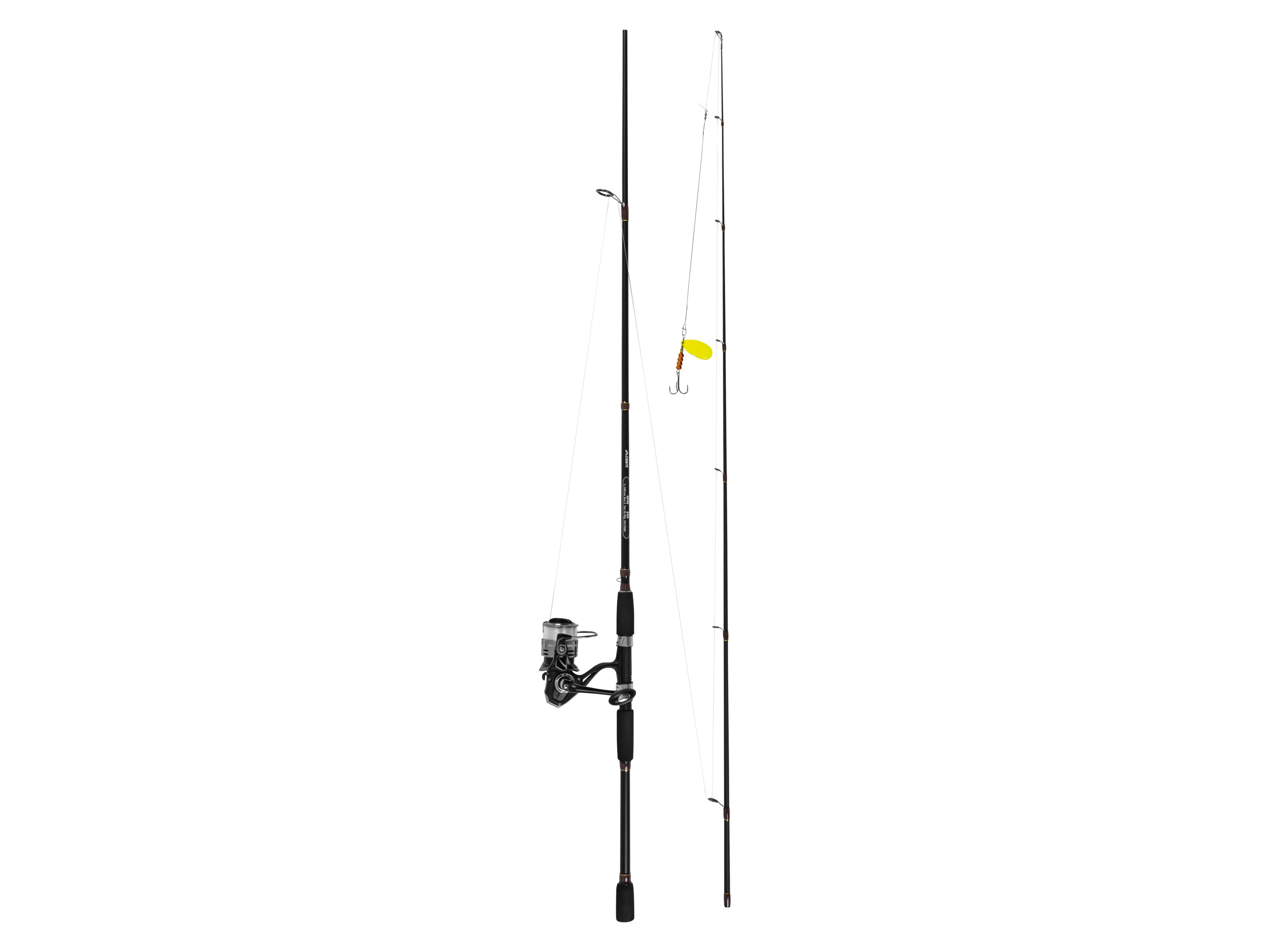 CRIVIT Zestaw wędkarski Spin 198 / Spin 240 / Carp 360 / Allround 360 / Easy Fly 240 (Spin 240-2-WG: 15-45g)