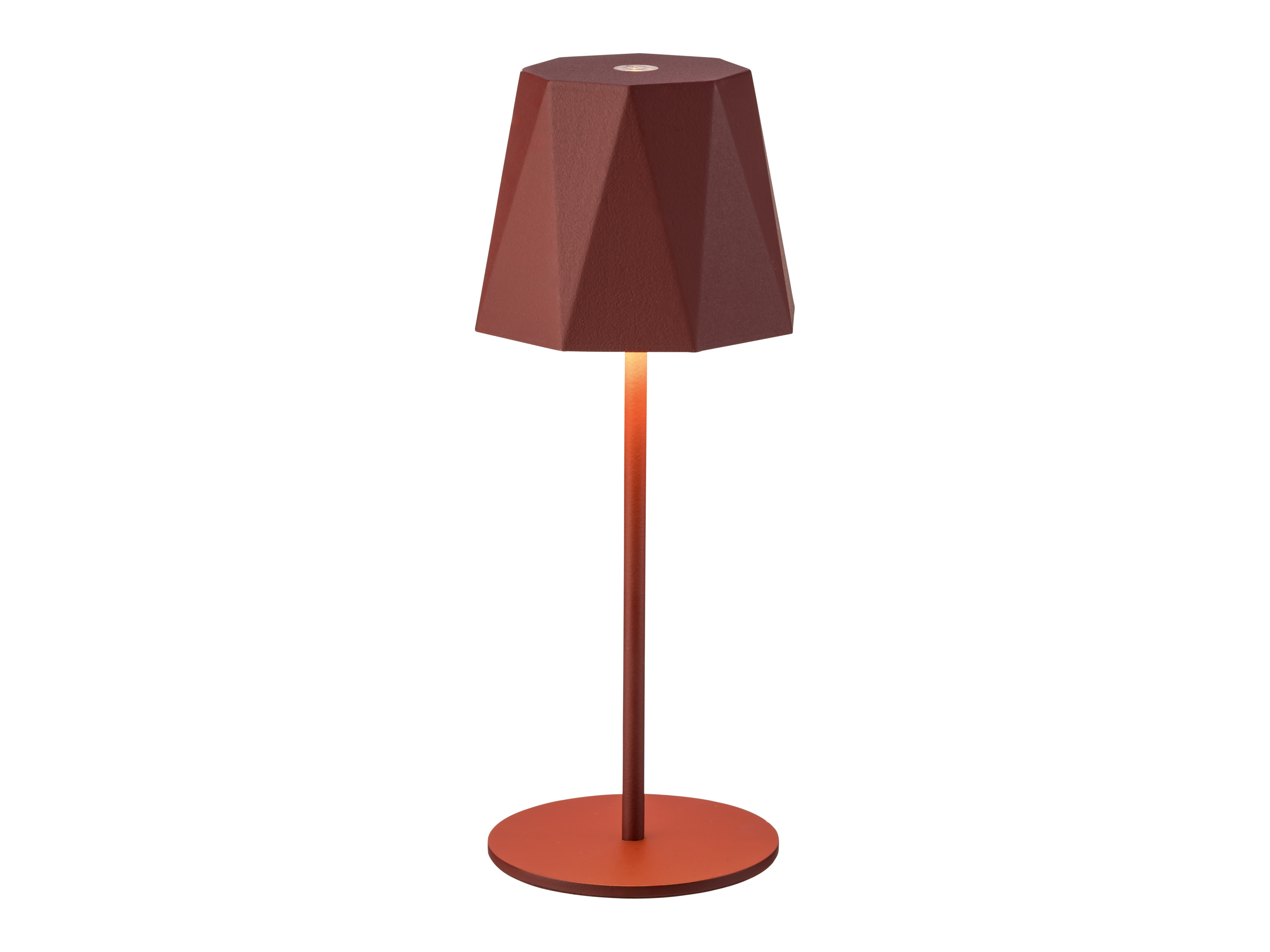 LIVARNO HOME Akumulatorowa lampka stołowa LED (Czerwony)
