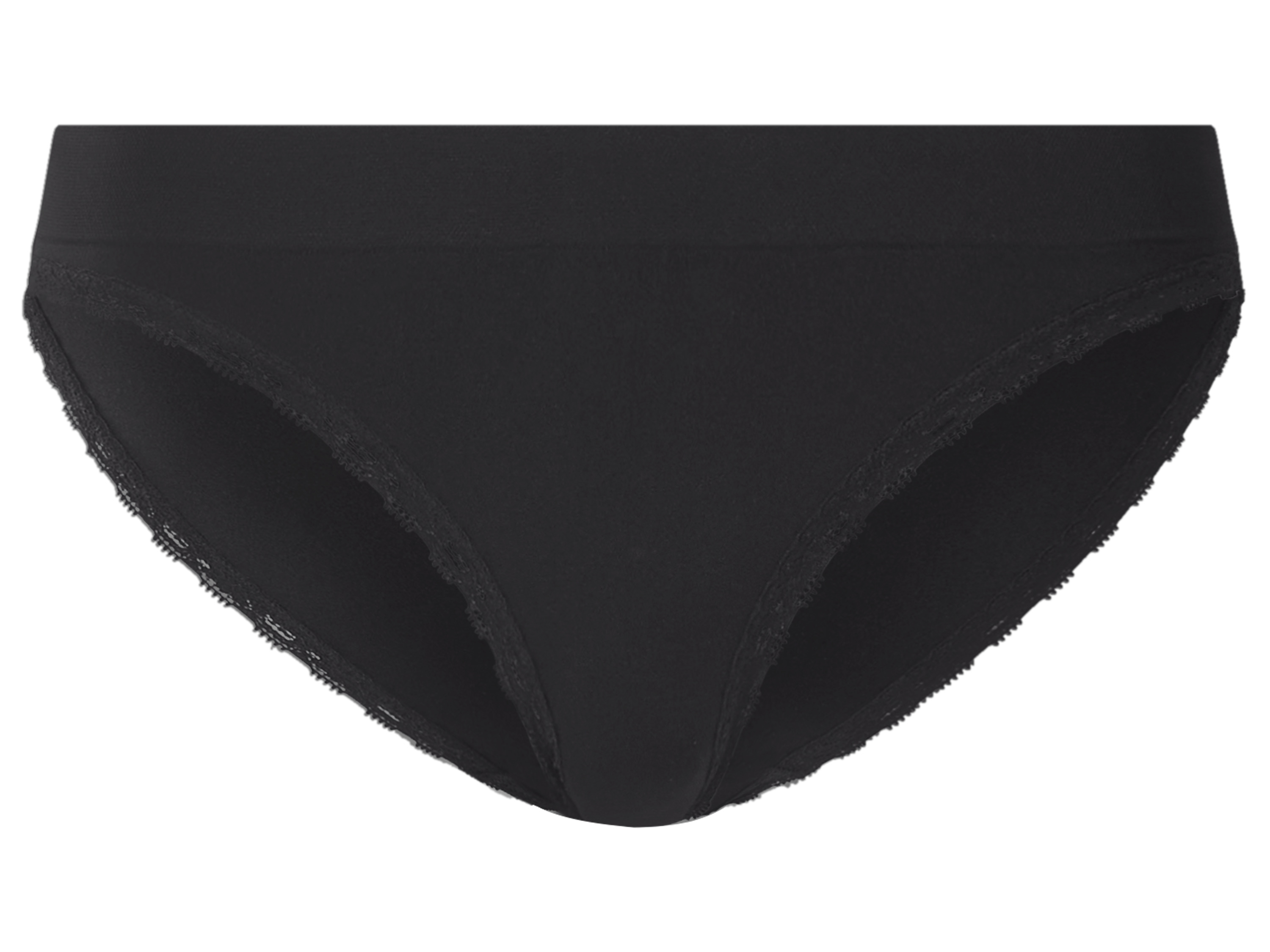 ESMARA® Majtki z koronką bezszwowe damskie, 3 sztuki 