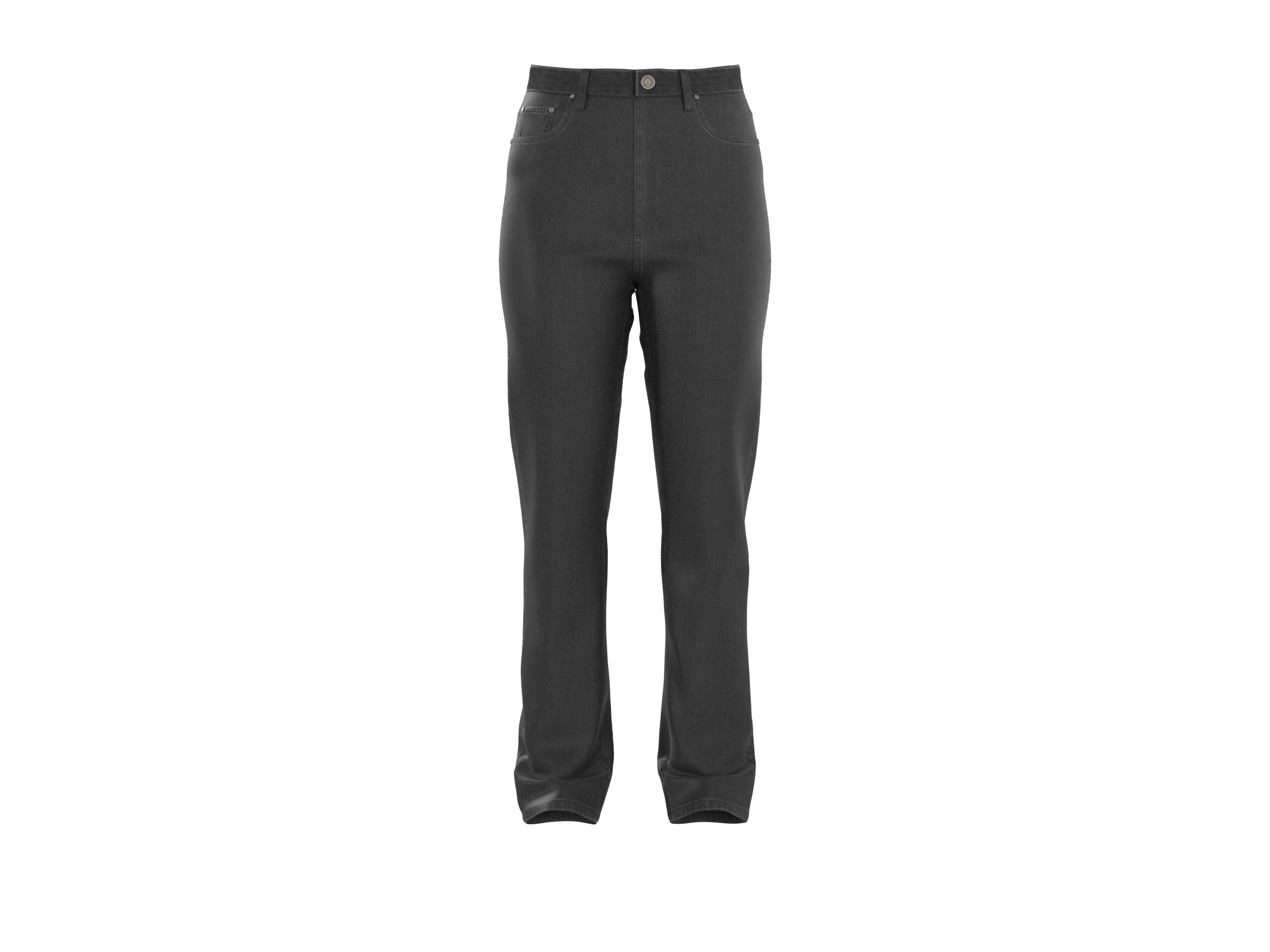 ESMARA® Jeansy damskie straight fit 