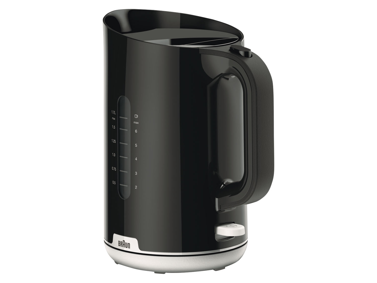 BRAUN Czajnik elektryczny WK110 o pojemności 1,7 l, 2200 W (Czarny)
